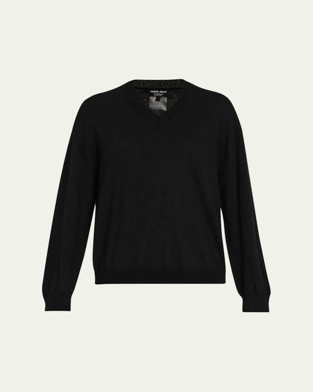 V-Neck Cashmere Sweater